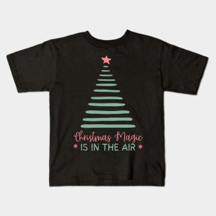 Christmas Magic is in The Air Kids T-Shirt